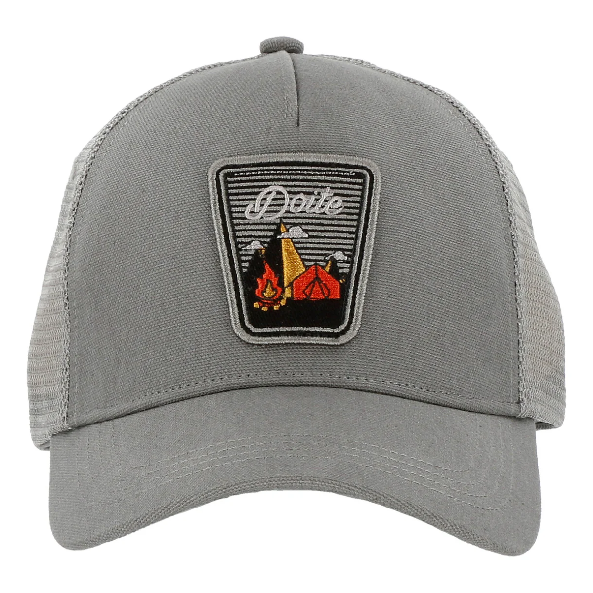 GORRO JOCKEY DOITE TRUCKER PATCH UNISEX GRIS - Imagen 2
