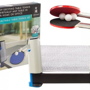 COMBO PING PONG + MALLA RETRACTIL