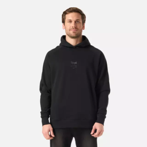 POLERON HOMBRE ULMO LIGHT HOODY SWEATSHIRT LIPPI NEGRO