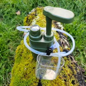 Filtro de Agua Portátil para Supervivencia y Bushcraft | Tratamiento de Agua Potable para Camping y Kits de Emergencia