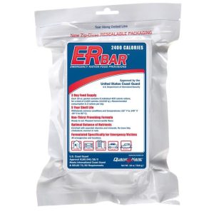 2400 CAL. PAQUETE BARRAS ENERGÉTICAS COMIDA DE EMERGENCIA ERBAR