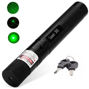 LASER ASTRONOMICO 1000MW CALEIDOSCOPIO BATERIA Y LLAVES