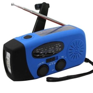 Emergencias solar o Dinamo linterna radio Banco de poder