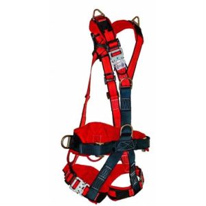 PAR-PLFC-P4 Premiun Rescate Tipo Y 7 Argollas Faja protector lumbar, Pierna y Hombros Arnes EPI