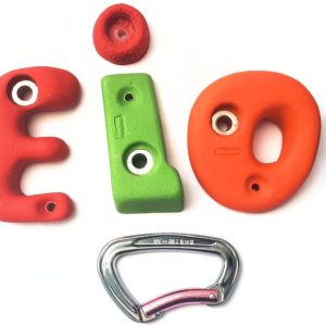 Vocales presas niños escalada Picky Holds