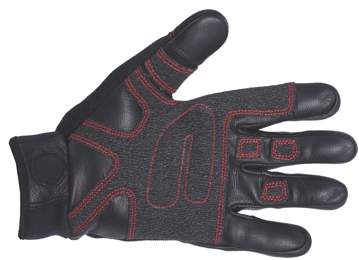 Speed control guantes cuero manejo cuerdas rappel belay Edelweiss - Imagen 2