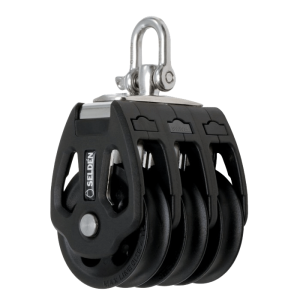 Polea triple Seldén PBB 50 cabo max 12 mm