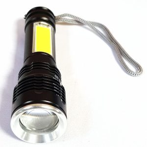 Linterna de mano LED recargable Genérica 2 focos