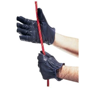 Rappel cuero Guantes Bluewater