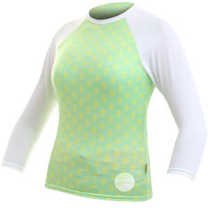 Lycra O’Neill manga 3/4 con flores