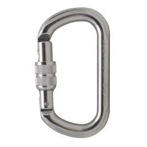 SUPREME OVAL ROSCA PLATEADO MOSQUETON FUSION