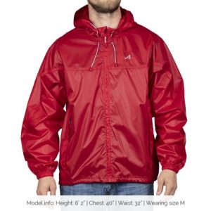 Envy Lite roja impermeable chaqueta corta vientos ALPS