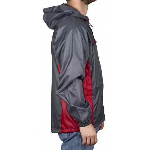 Envy Lite gris impermeable chaqueta corta vientos ALPS - Imagen 3