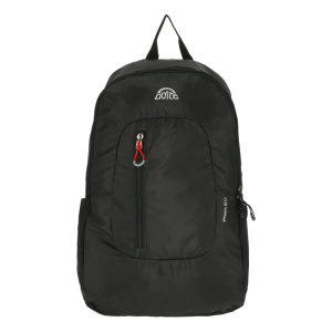 MOCHILA COMPACTABLE DOITE PLAIN BLACK | 20 LTS
