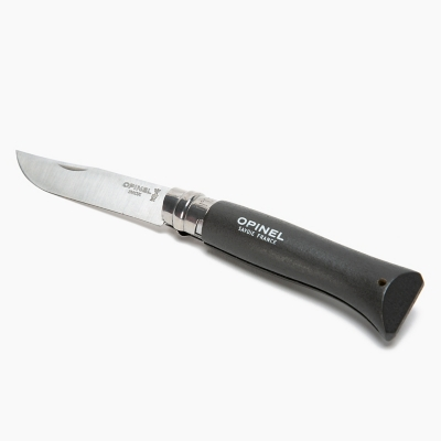 OPINEL TREKKING INOX NEGRO Nº8 | BLISTER PACK