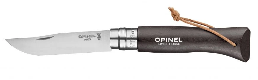 OPINEL TREKKING INOX NEGRO Nº8 | BLISTER PACK - Imagen 3