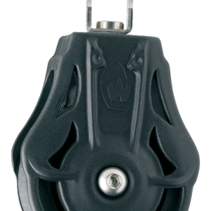 Polea Wichard 63109 de 45 mm simple con grillete chapa giratorio