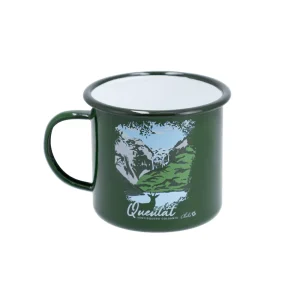 TAZA ACERO ENAMEL 500ML VERDE DOITE