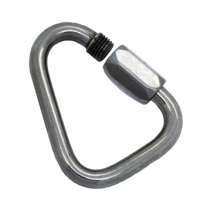 8mm triangular inoxidable acero delta maillon Hoater