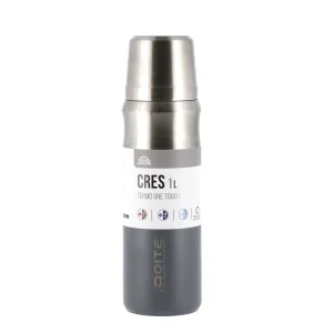 TERMO ACERO INOXIDABLE CRES 1 LT. GRIS DOITE
