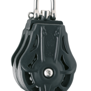 Polea doble WICHARD 74205 55 mm cabo max 12 mm