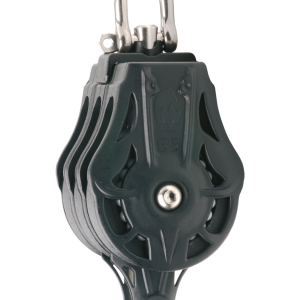 Polea triple WICHARD 74306 55 mm con arraigo