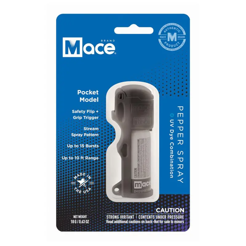 GAS PIMIENTA MACE POCKET SPRAY BLACK 12G - Imagen 3