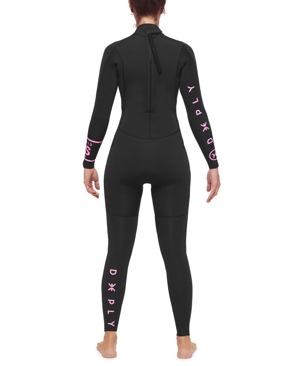 Neopreno Deeply Back Zip 4/3 mm - Imagen 3