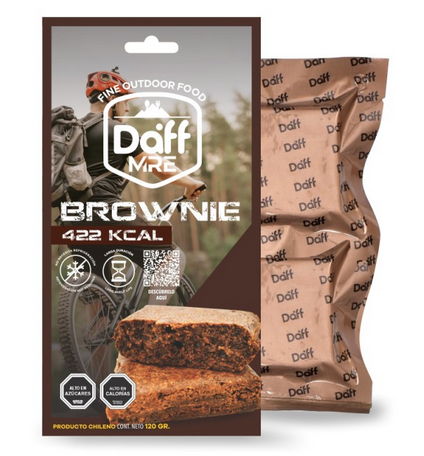 RACIÓN DAFF BROWNIE POUCH 120 GRS - Imagen 2
