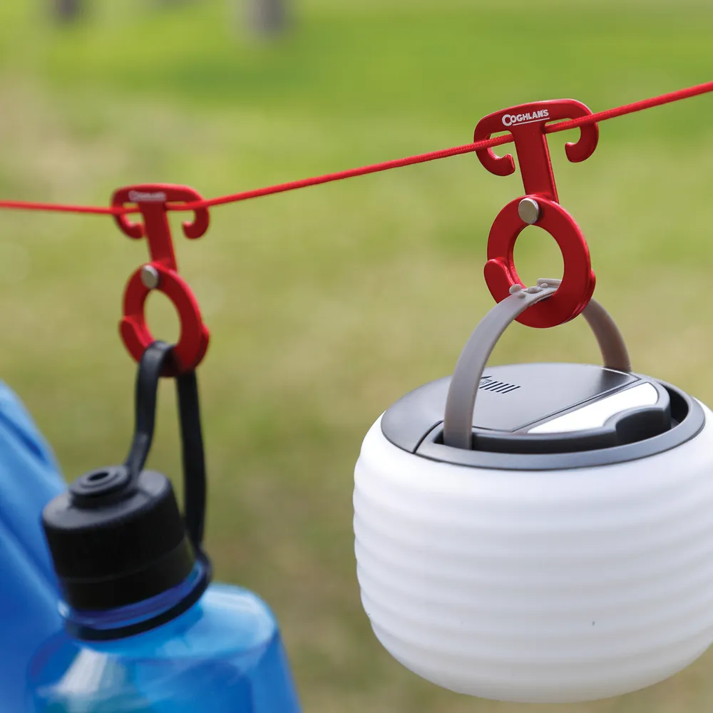 KIT DE CUERDA Y CLIP PARA COLGAR ROJO - Imagen 4