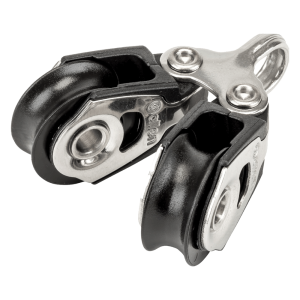 POLEA DOBLE ARTICULADA ALLEN A2022A cabo max 6 mm