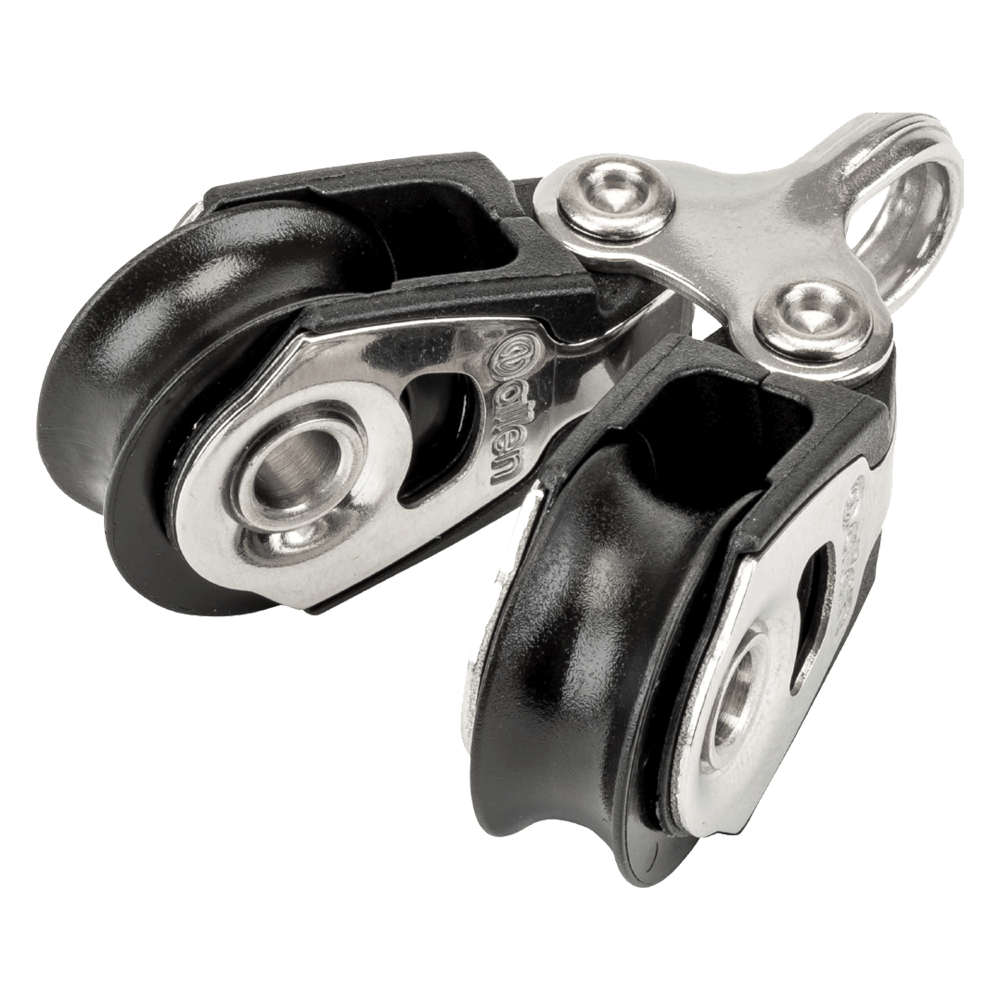 POLEA DOBLE ARTICULADA ALLEN A2022A cabo max 6 mm - Imagen 2