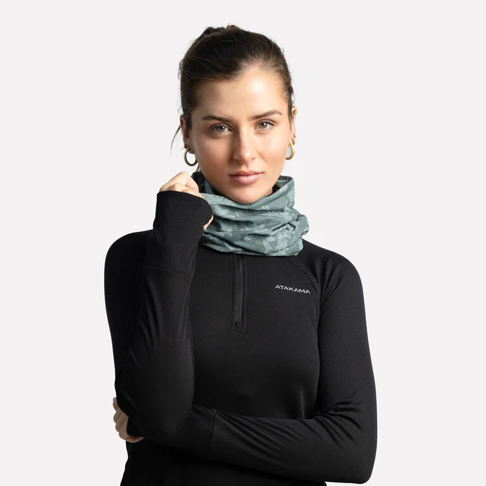 BANDANA ATAKAMA PALENA PRINT ALERCE CELESTE - Imagen 5