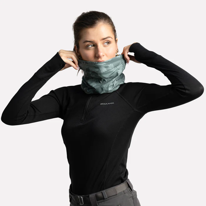 BANDANA ATAKAMA PALENA PRINT ALERCE CELESTE - Imagen 4