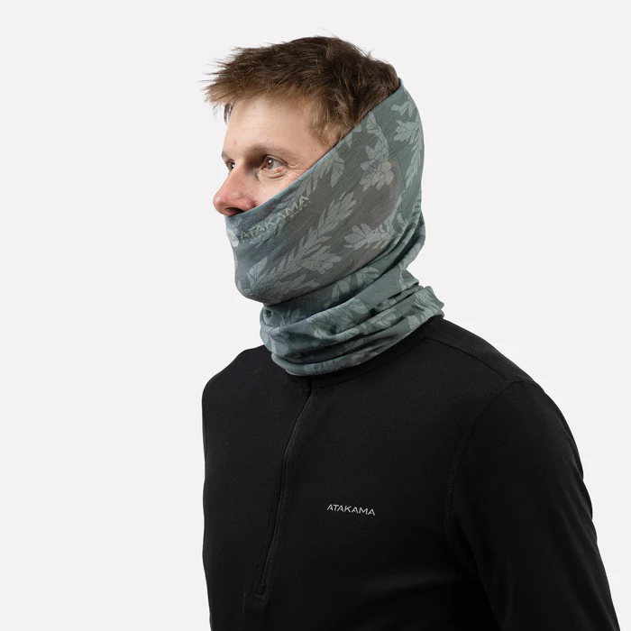 BANDANA ATAKAMA PALENA PRINT ALERCE CELESTE - Imagen 7