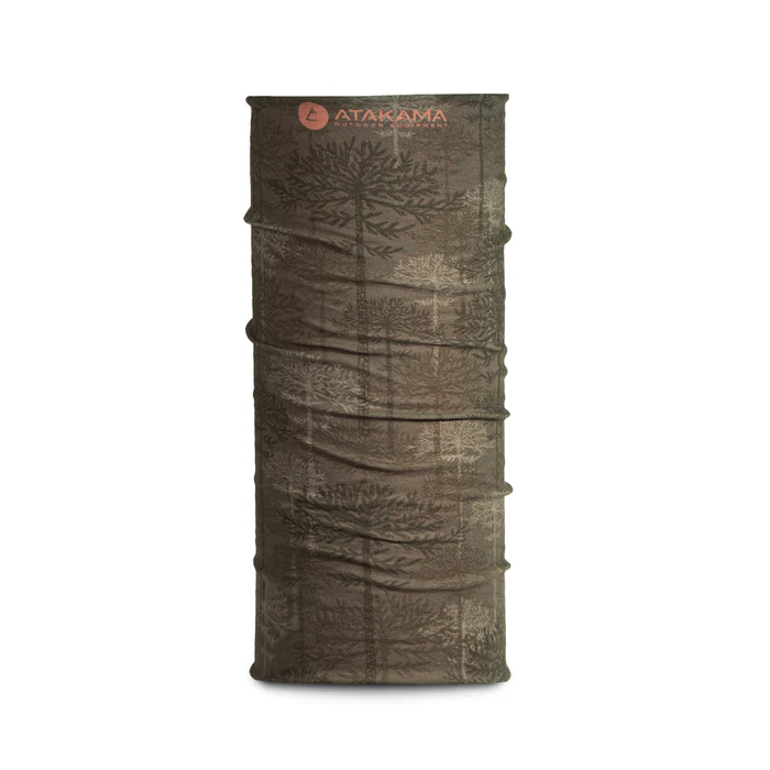 BANDANA ATAKAMA PALENA PRINT ARAUCARIA VERDE - Imagen 2