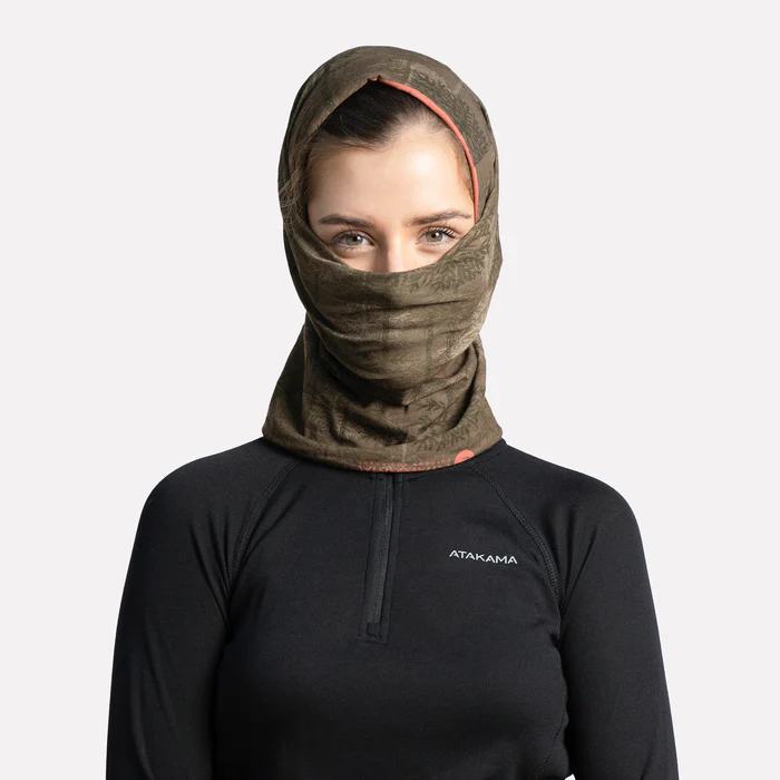 BANDANA ATAKAMA PALENA PRINT ARAUCARIA VERDE - Imagen 5