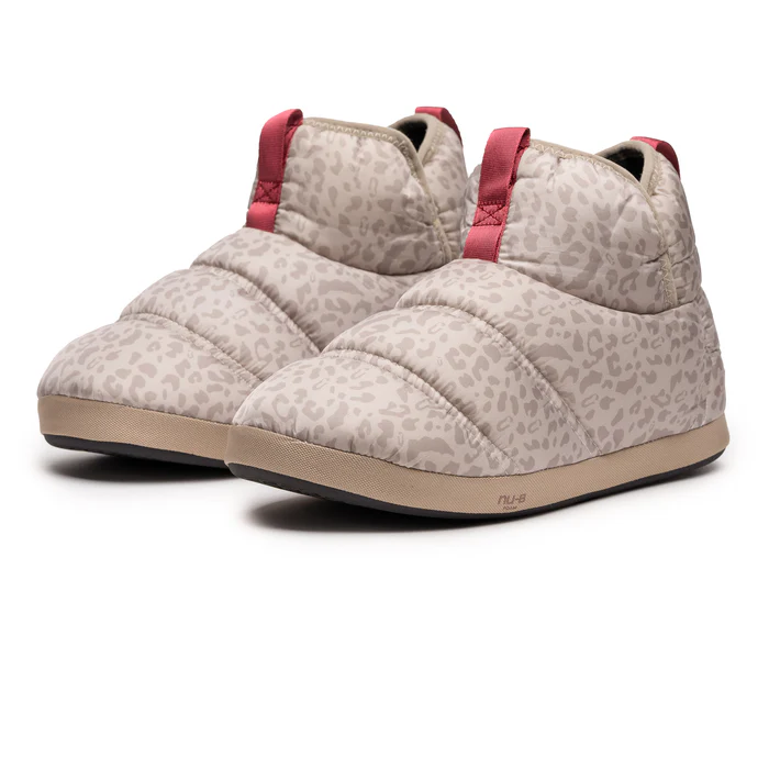 PANTUFLAS TÉRMICAS ATAKAMA NAVARINO NU-B | BEIGE ANIMAL PRINT - Imagen 4