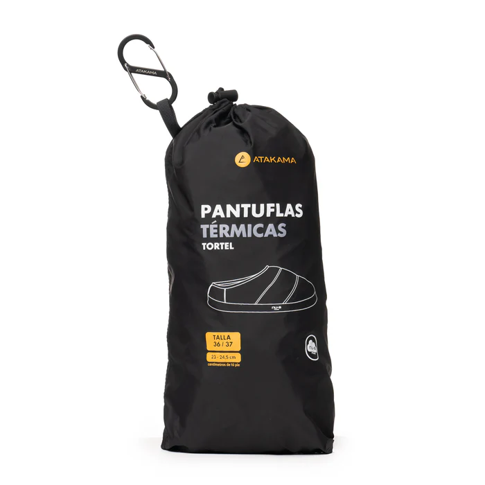 PANTUFLAS TÉRMICAS ATAKAMA TORTEL NU-B | NEGRO - Imagen 8
