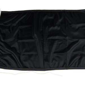 Bandera negra de regatas para descalificación 60 x 40 cm