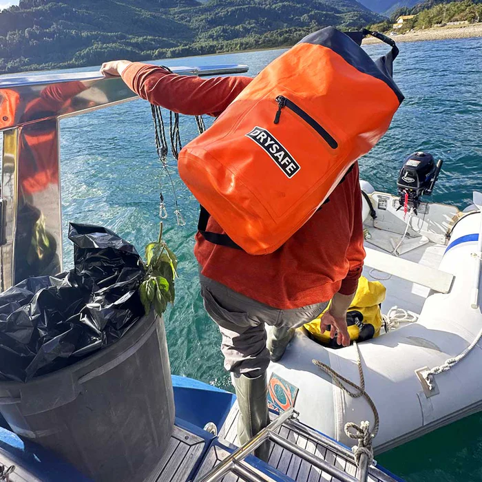 MOCHILA SECA DRYSAFE 30LTS NARANJA - Imagen 8