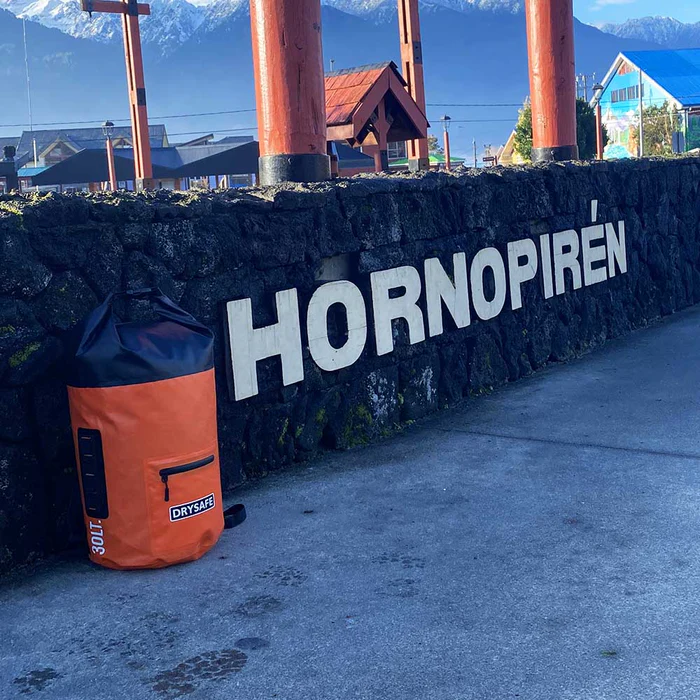 MOCHILA SECA DRYSAFE 30LTS NARANJA - Imagen 6