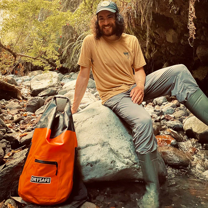 MOCHILA SECA DRYSAFE 30LTS NARANJA - Imagen 7