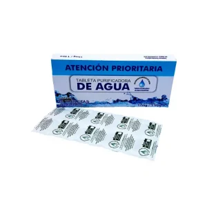 COMDISLAK PASTILLAS PURIFICADORAS DE AGUA SOBRE 10 TABLETAS