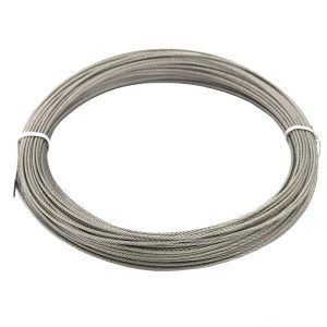 Cable de acero inoxidable 1.5mm para uso marino