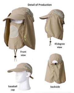 Cachucha Convertible UV Alpen