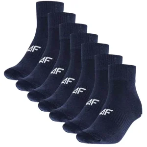 Calcetin 4F Azul Marino X7