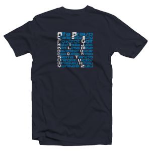 Camiseta marinera «Código interco» de corte clásico