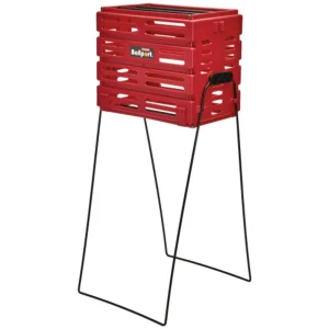 Canasto Recoge Pelotas Ballport Rojo