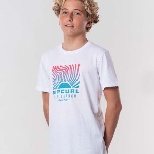 Camiseta Rip Curl Solar niño blanca